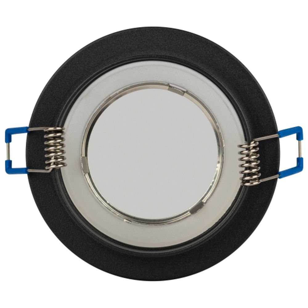 Встраиваемый светильник декоративный ЭРА DK107 BK MR16 GU5.3 черный