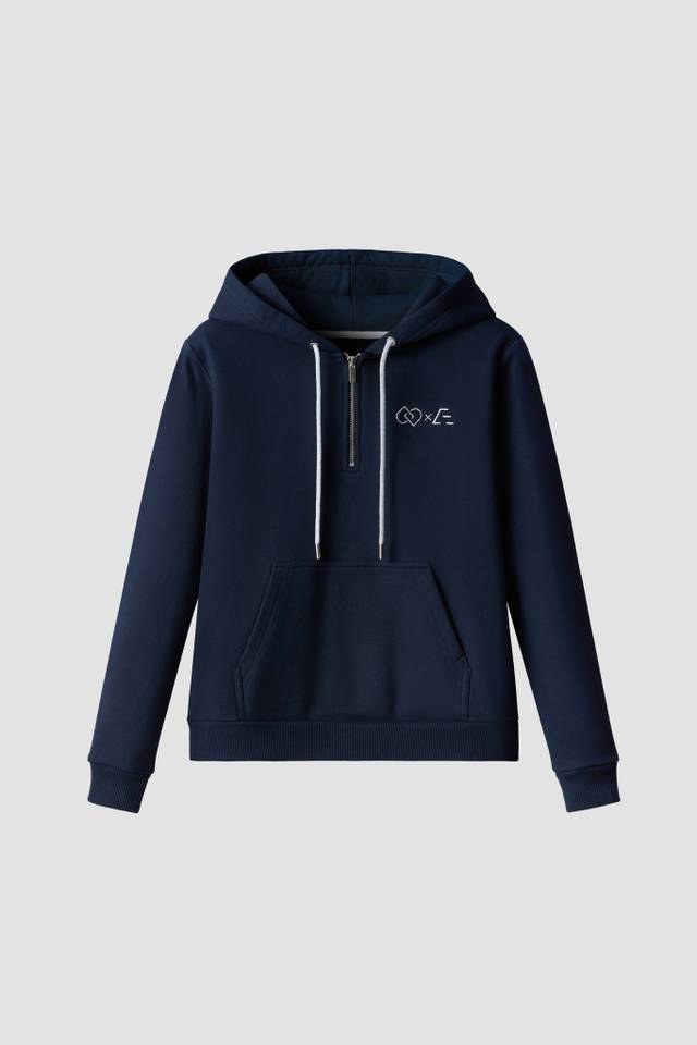 HOODIE ATMO x TOPLINE DARK NAVY