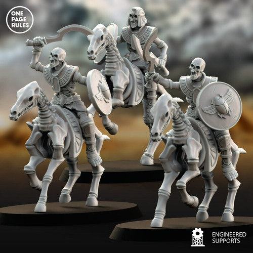 Grand Alliance Death Tomb Kings Tomb Kings Skeleton Horsemen НАБОР миниатюра для dnd, днд, pathfinder, фентези, Настольная игра, НРИ, Варгейм, РПГ
