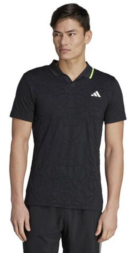 Мужское теннисное поло Adidas FreeLift Pro Tennis Polo - черный