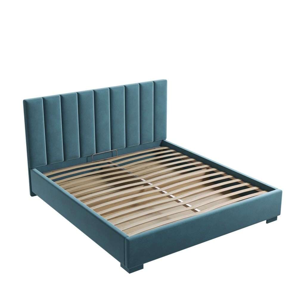 Кровать двуспальная, 180х200 Беатрис зеленый