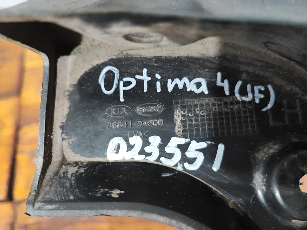 Брызговик задний левый Kia Optima 4 (JF) 18-20 Б/У Оригинал 86841D4500