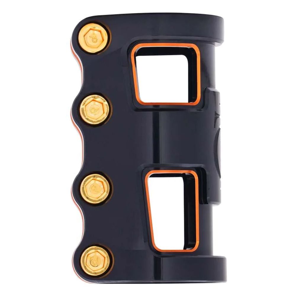 Зажим для трюкового самоката Oath Carcass SCS (черный / оранжевый)