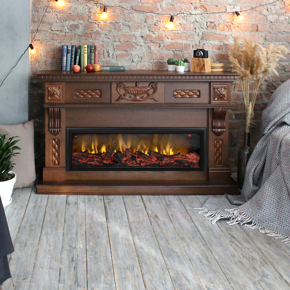 Каминокомплект Real Flame Corsica 42/BV NT-315 с очагом Beverly 1000 (без обогрева)