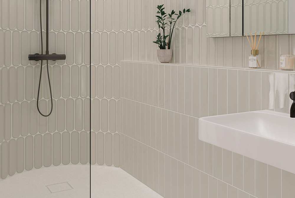 Wow Aquarelle O Mint Grey 7.5x30