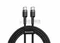 Кабель Baseus High Density Braided Fast Charging Type-C to Type-C 100W 1m (CATGD-01) Black