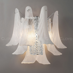 Бра Cloyd WASABI W3 / выс. 39 см - керамика - хром (арт.20663)