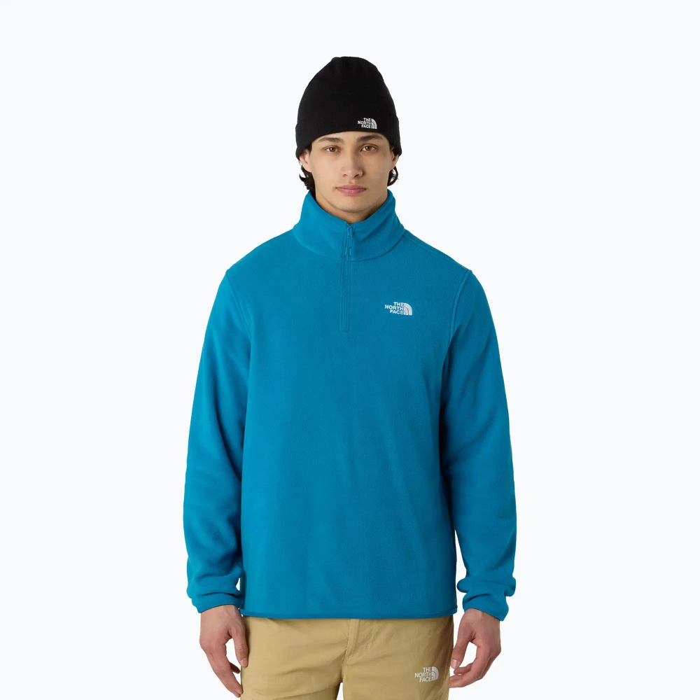 Флисовая толстовка The North Face Glacier Fleece 1/4 Zip dusk blue