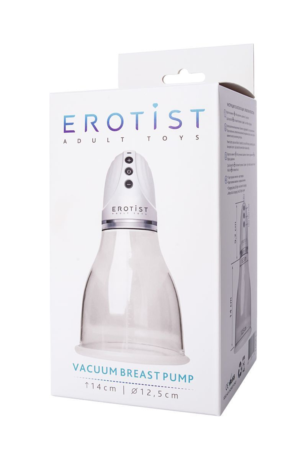 Вакуумная помпа для груди Erotist Adult toys