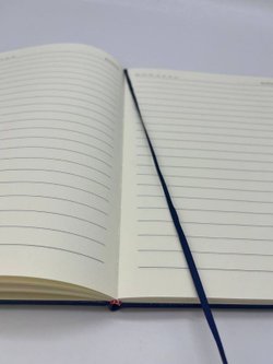 Блокнот В5 25*17см 80 л темно-синий (201688429-11)