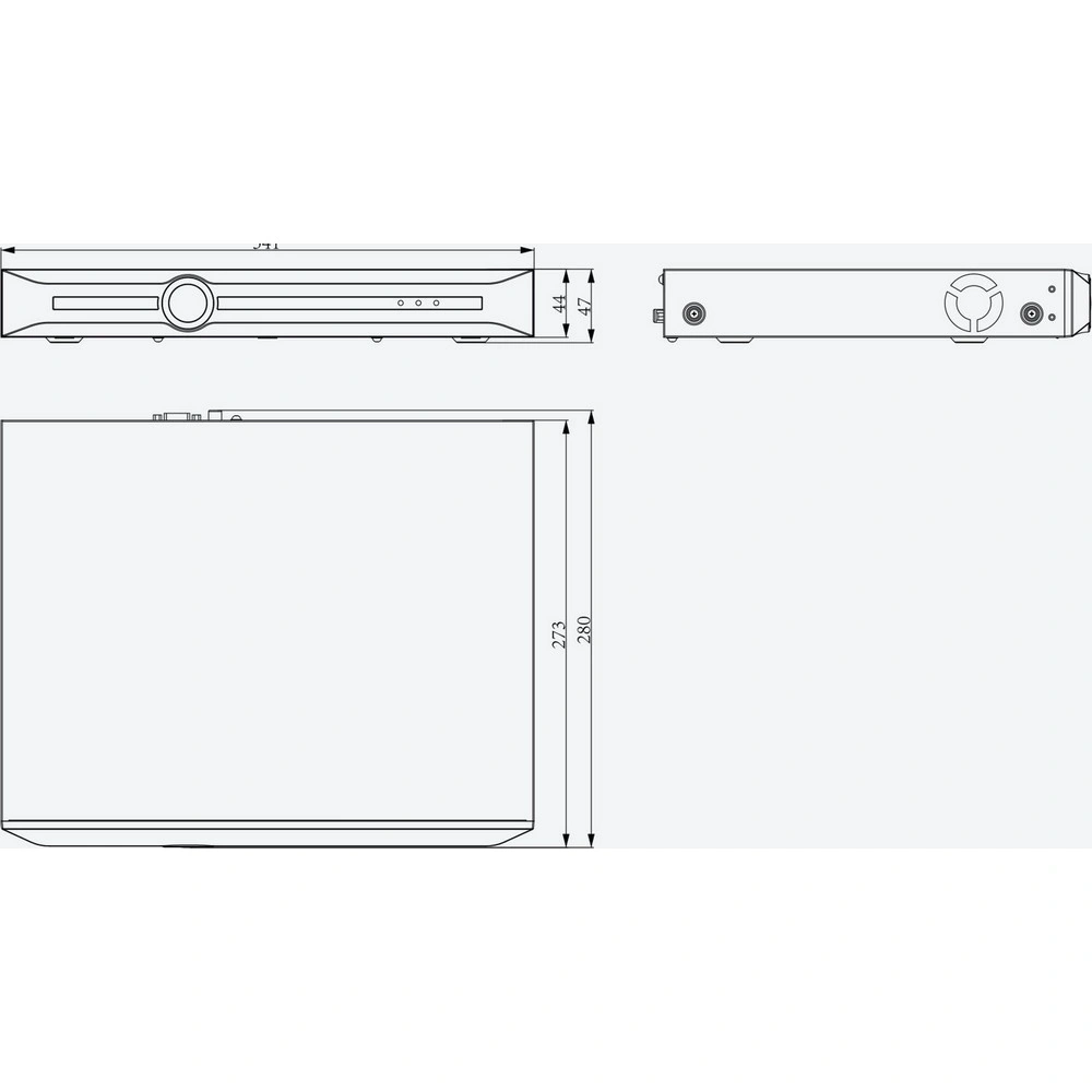 Видеорегистратор наблюдения Tiandy TC-R3220 4HA
