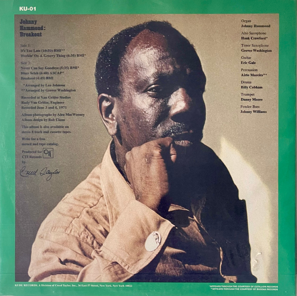 Johnny Hammond - Brekout