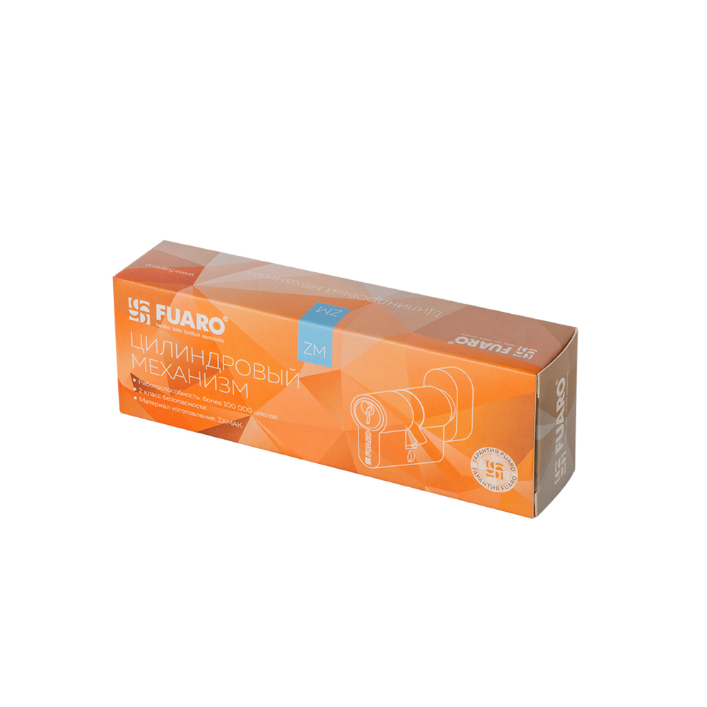 Цилиндровый механизм 1000ZM Knob60(25+10+25) SSG сатинированное золото 5Key с вертушкой