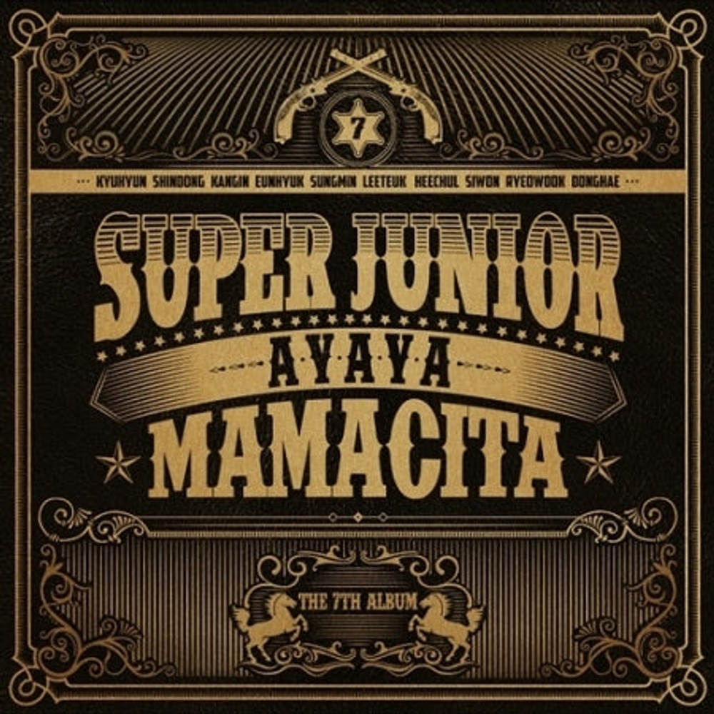 Альбом SUPER JUNIOR - MAMACITA 7th Album