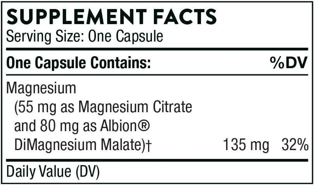 Thorne - Magnesium CitraMate 90 capsules