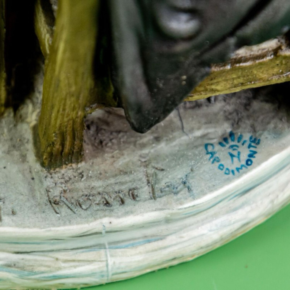 Фарфоровая мануфактура Capodimonte. «Сапожник»