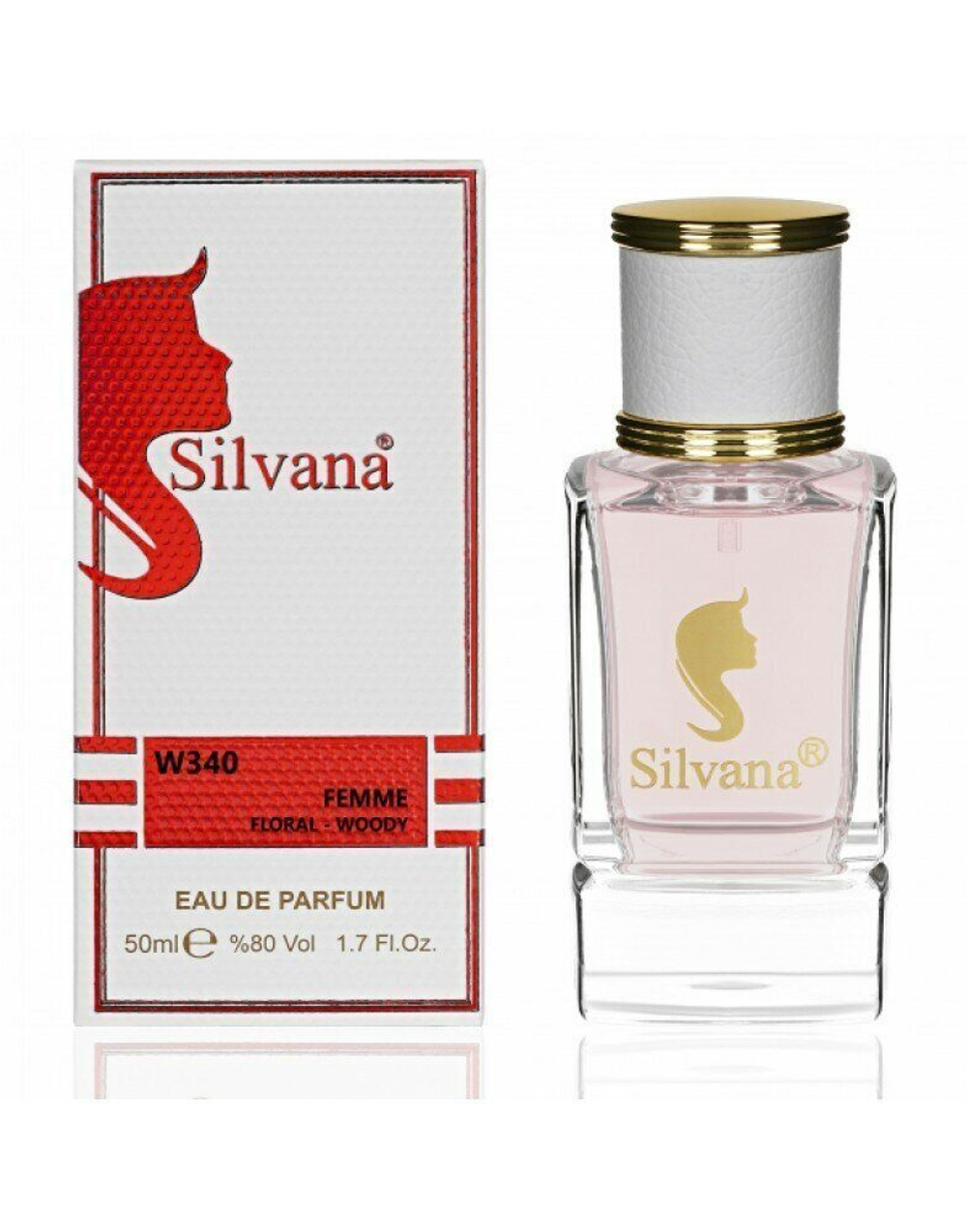 SILVANA 340 Femme Floral-Woody (Lacoste Pour Femme) for women 50 ml.