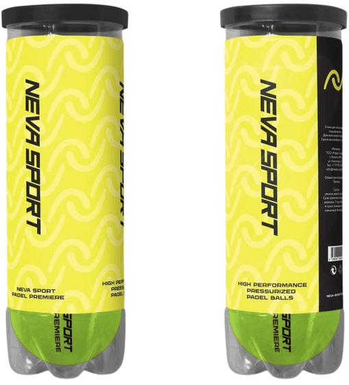 Мячи для падела NS Padel Premier (3 мяча в банке)