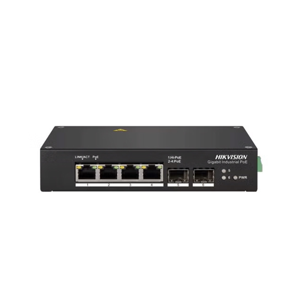 Коммутатор Hikvision DS-3T0506HP/No Power unit