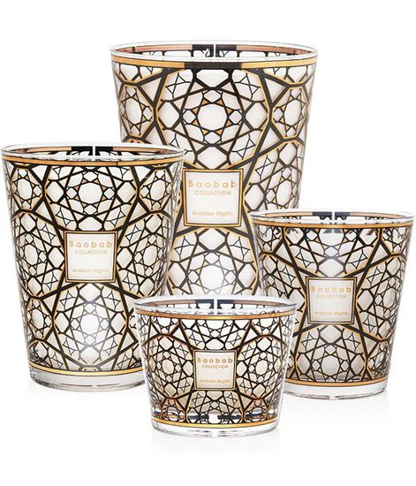Arabian nights, ароматическая свеча MAX 16, Baobab Collection