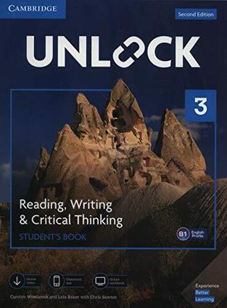 Unlock 2ed Level 3 Reading, Writing, & Critical Thinking Student’s Book, Mob App and Online Workbook Downloadable Video