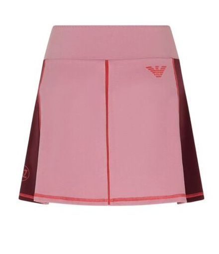 Теннисная юбка EA7 Tennis Pro Freestyle - dusky orchid/bordeau