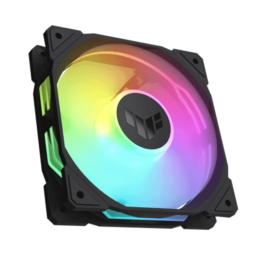 Вентилятор для корпуса ASUS TUF GAMING TR120 FAN ARGB BLACK 3IN1 120x120x28 AuraSync TR120-1/BK/3 IN