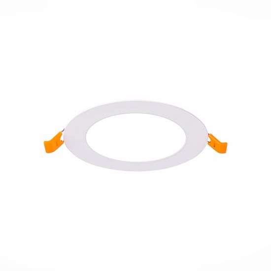 ST209.538.06 Св-к встр. Белый LED 1*6W 3000K 330Lm Ra80 110° IP20 D120xH8 90-265V Встраиваемые светильники