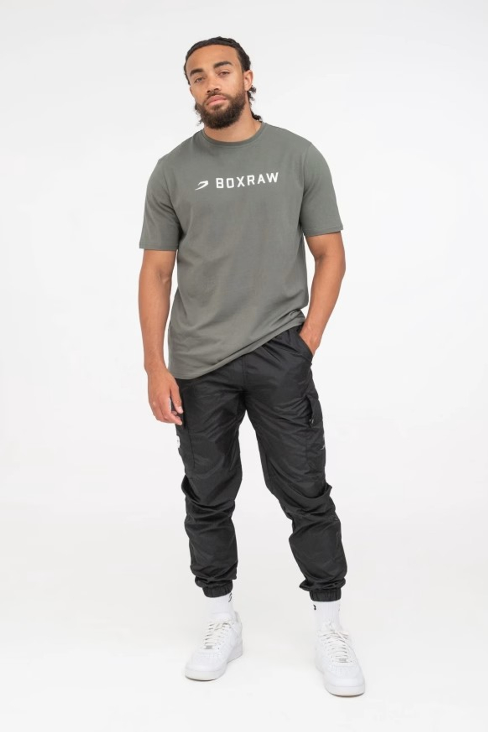 Футболка BOXRAW ABC зеленая