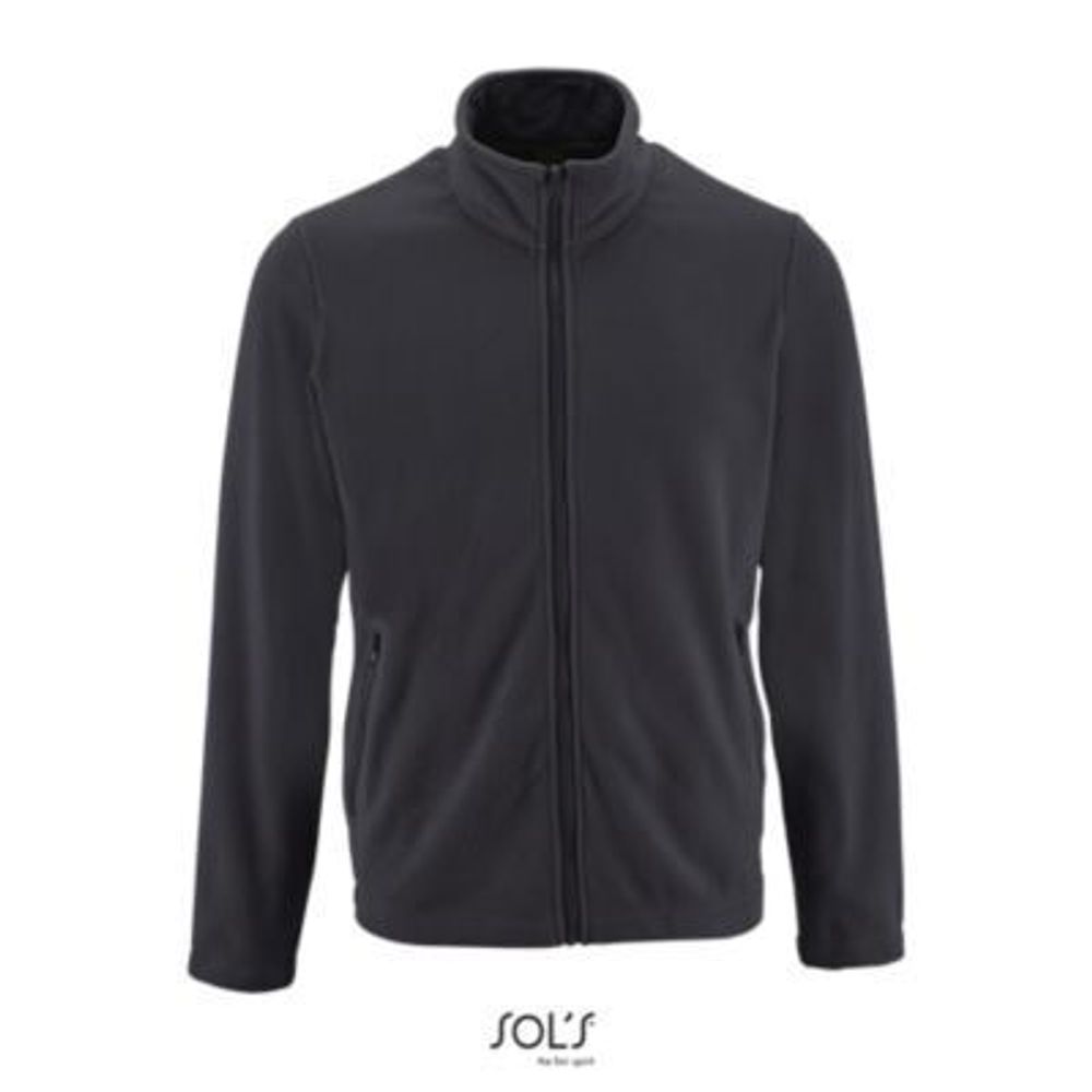 Флисовая куртка NORMAN мужская Чёрный  3XL