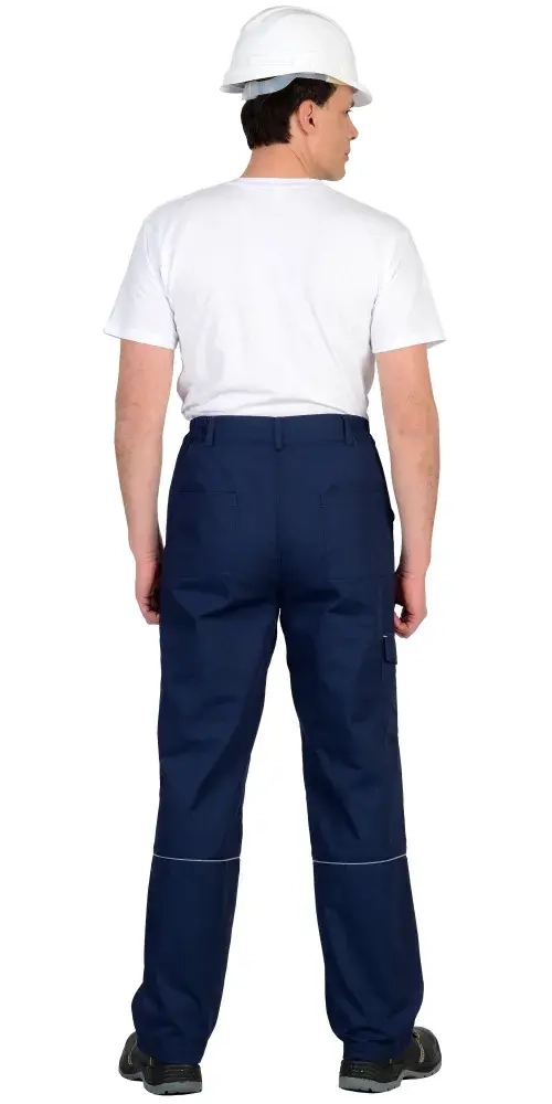 Брюки "СИРИУС-ФОТОН" мужские темно-синие р. 60-62/182-188 (ЧЗ)