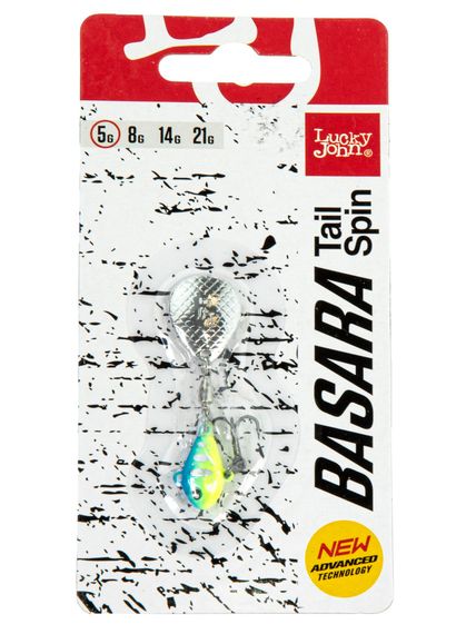 Тейл-спиннер Lucky John BASARA TAIL SPIN 05.0г 009 в блистере