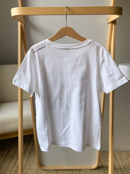 Хлопковая футболка Karl Lagerfeld, 140