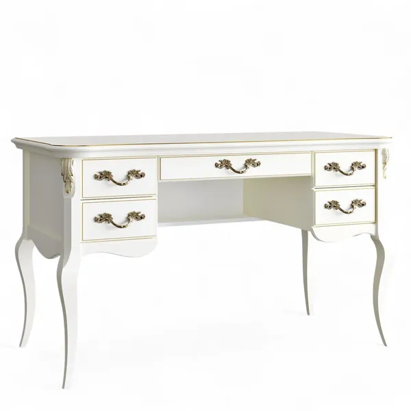 Кабинетный стол пристенный