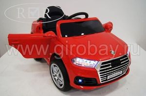 Детский электромобиль River Toys AUDI O009OO VIP красный