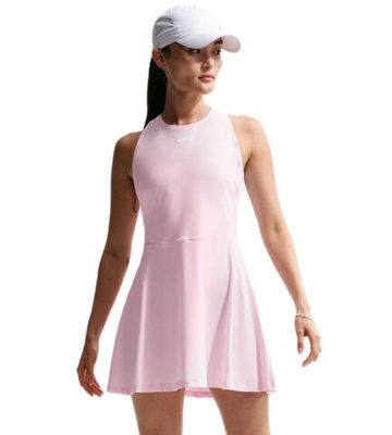Теннисное платье Nike Dri-Fit Victory - pink foam/white