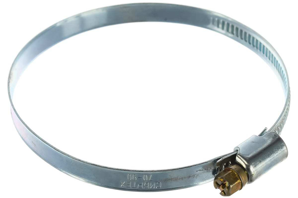 ХОМУТЫ СИБРТЕХ НЕРЖАВ/СТАЛЬ БОЛТОВОЕ КРЕП 70-90ММ 47586 1ШТ