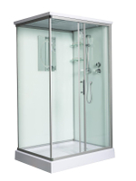 Душевая кабина WeltWasser  WW500 LAINE 1212 120х90 см,  прозрачное стекло, поддон низкий, крыша