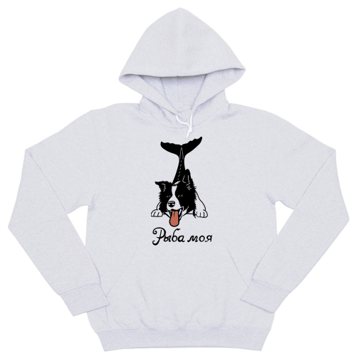 Толстовка "Колли - рыба моя"