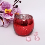 Подсвечник «Fairy» 7,5*6,5см цвет красный