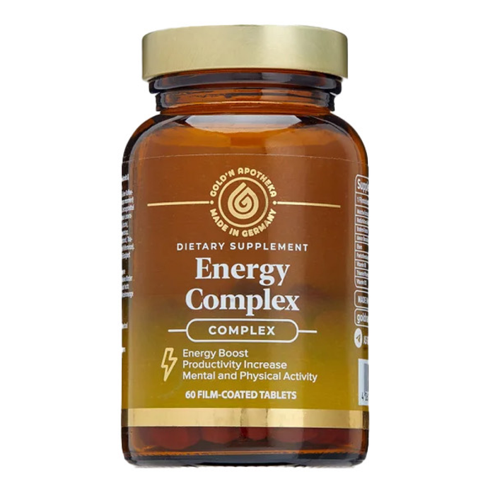 Комплекс для поддержания энергии, Energy Complex, Apotheka, 60 таблеток