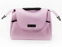 Детская коляска Adamex Nola Deluxe 3 в 1 N-SA16 (РОЗОВ. ЗЕФИР КОЖА)