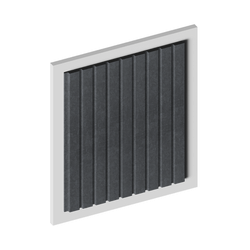 Стеновая панель HiWood декорированная, 270x12 см