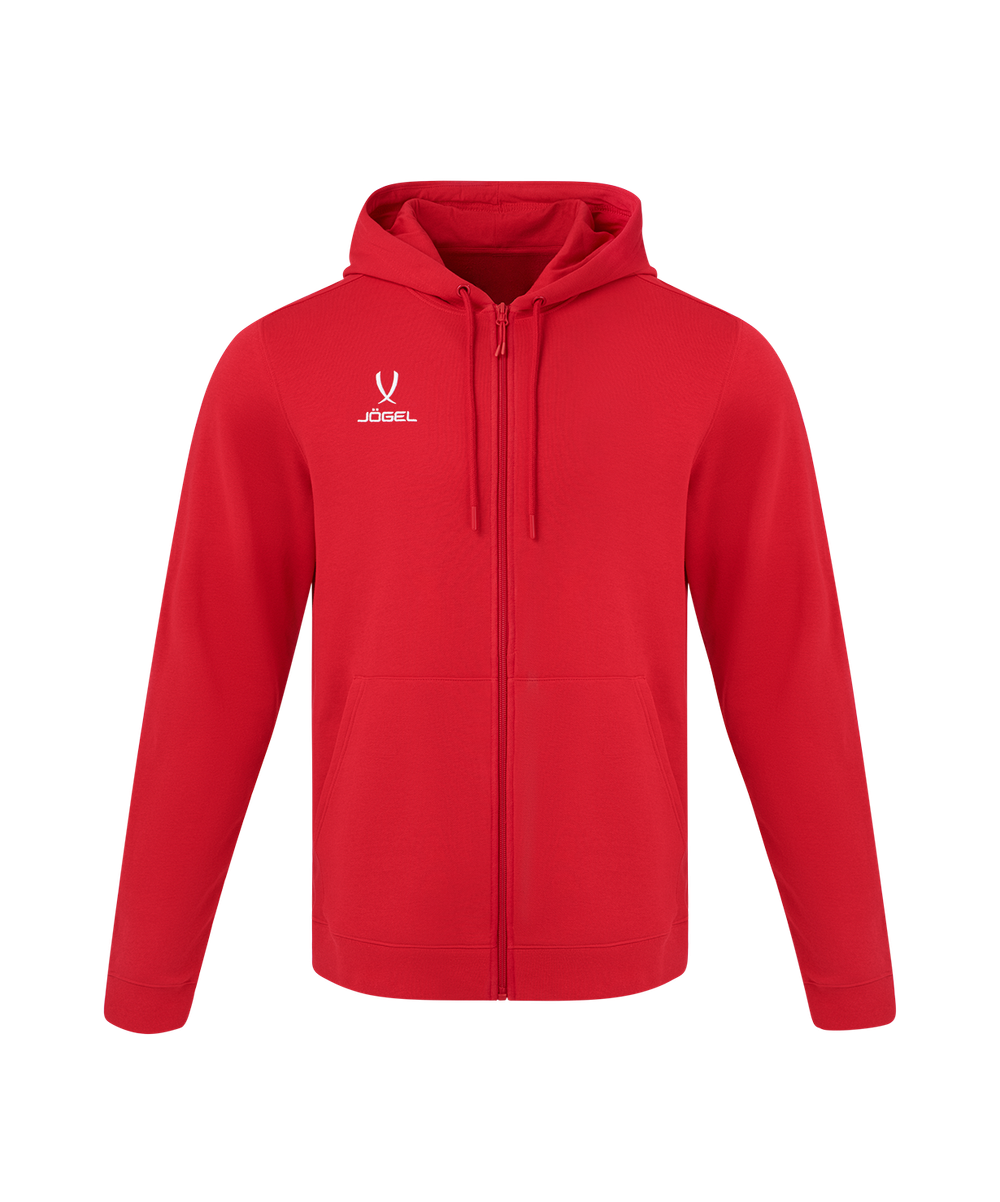 Худи на молнии ESSENTIAL Cotton FZ Hoodie, красный