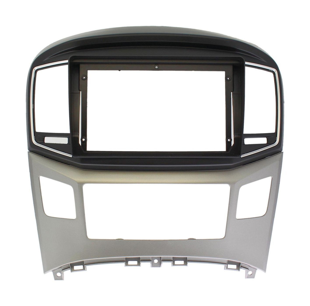 Комплект рамки с разъёмами 9" Hyundai H1 2015-2022 монохром (большая) - Car-Smart 7000