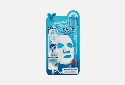 Elizavecca Тканевая маска для лица УВЛАЖНЕНИЕ Aqua Deep Power Ringer Mask Pack