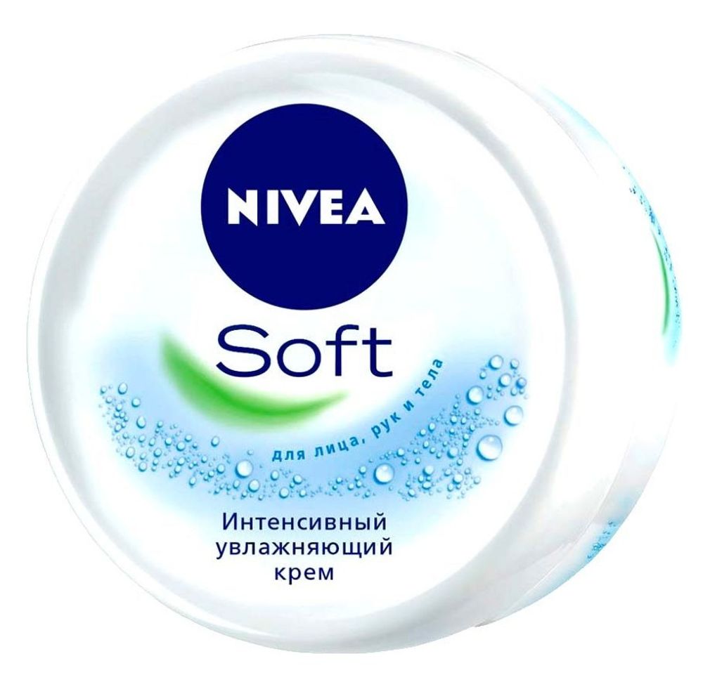 Nivea Крем интенсивный Soft, увлажняющий, 100 мл