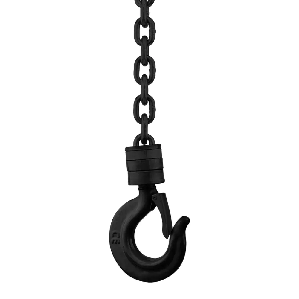 Лебедка механическая подвесная с фиксацией цепи натяжения, 2т (длина цепи - 2.5м) в кейсе FORCEKRAFT FK-TRC9020S BIG