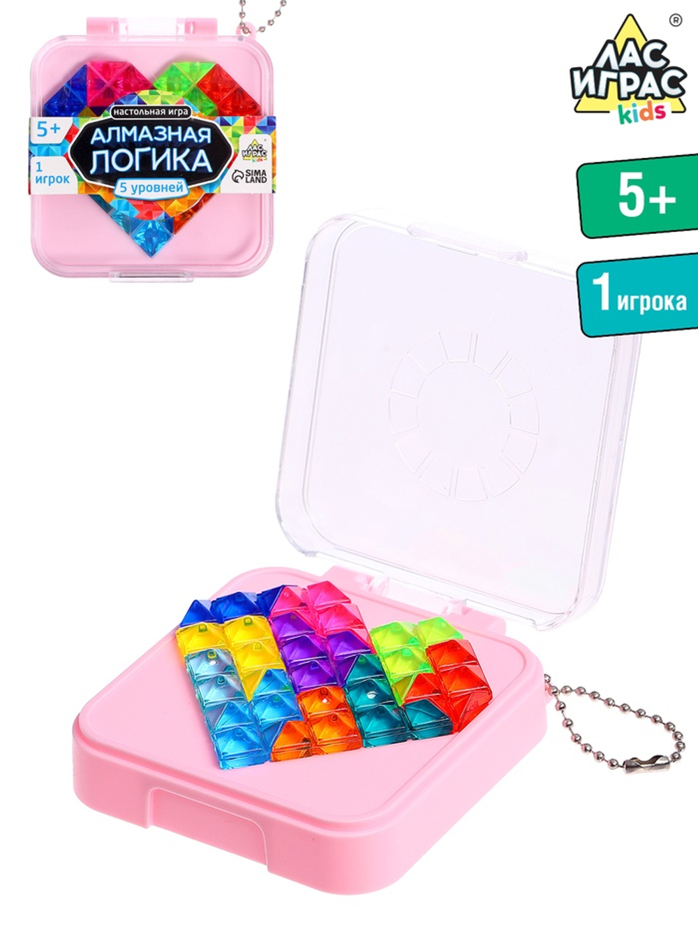 Головоломка. Настольная игра "Алмазная логика", ЛАС ИГРАС KIDS