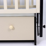 Кроватка детская Топотушки Дарина 6 маятник, венге- слоновая кость